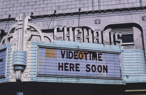 1980s America -  Chehalis Theater, Chehalis, Washington 1987