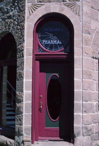 2000s America -  Herald's Pharmacy Building, Thermopolis, Wyoming 2004
