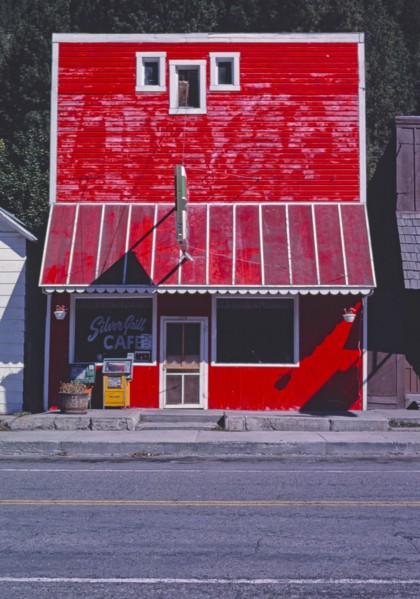 1980s America -   Silver Grill Cafe, Alberton, Montana 1987
