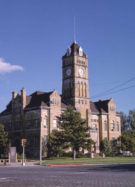 1990s United States -  Mitchell County Courthouse, Beloit, Kansas 1993