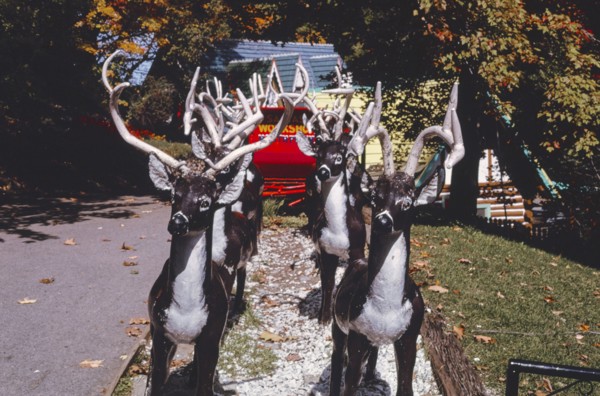 1990s America -   Santa's Workshop, North Pole, New York 1995