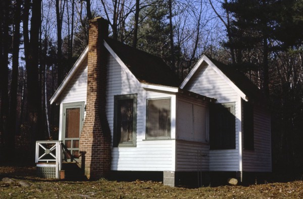 1980s United States -  White House Cabin, Bolton Landing, New York 1985