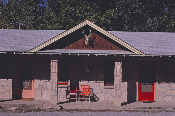 1980s United States -  Pine Lodge Motel, Bull Shoals, Arkansas 1980