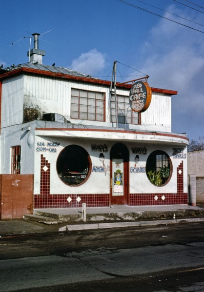 1970s America -   Red Ball Cafe, Albuquerque, New Mexico 1979