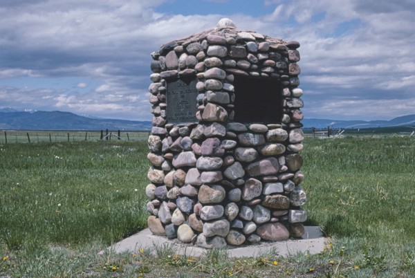 2000s America -   Idaho 50 Year Statehood Monument, Idaho-Wyoming state line 2004