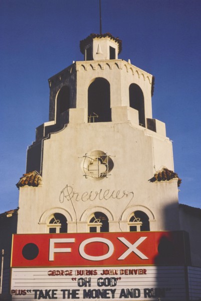 1970s America -  Fox Theater, Riverside, California 1978