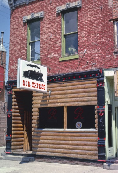 1980s America -  R & R Express Bar, Dillon, Montana 1980