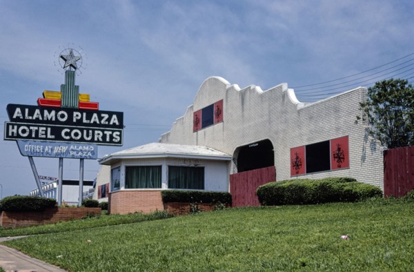 1970s United States -  Alamo Plaza Hotel Courts, Shreveport, Louisiana 1979