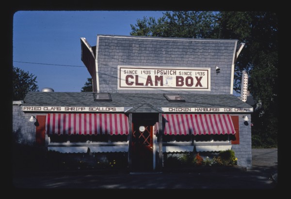 1980s America -   Clam Box, Ipswich, Massachusetts 1984