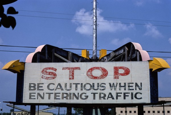1980s America -  Twin City Drive-In, Rosenberg, Texas 1983