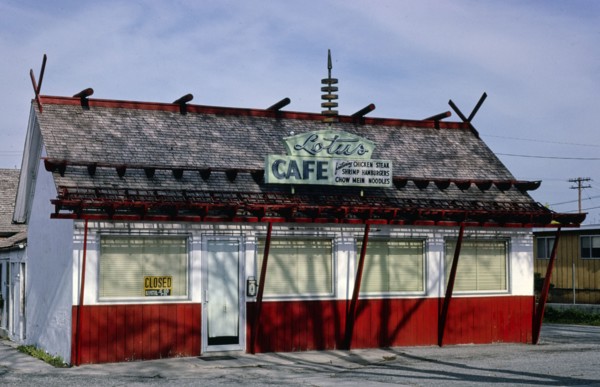 1980s America -   Lotus Cafe, Brigham City, Utah 1980