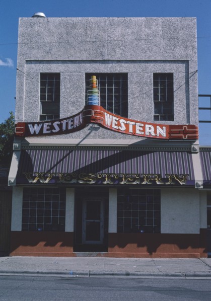 2000s America -  Western Bar & Lounge, Billings, Montana 2004