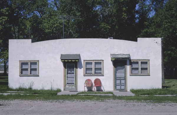 1980s United States -  Anderson Motel, Brady, Nebraska 1982