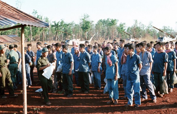 South Vietnamese prisoners of war