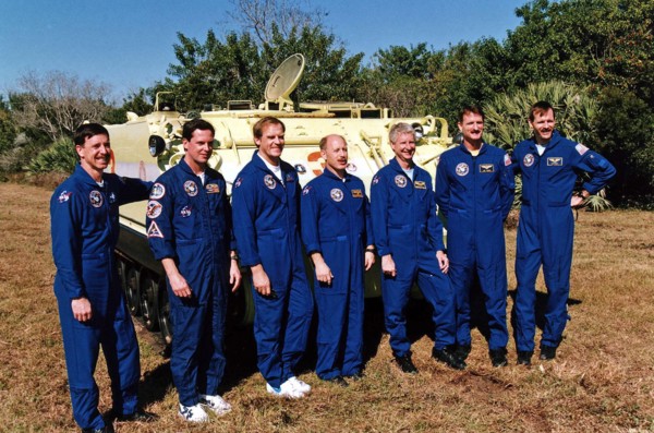 STS-82 Terminal Countdown Demonstration Test (TCDT), crew photo ca. 1997