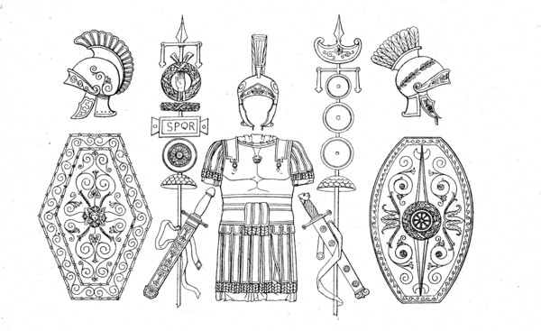 Roman armory and field signs