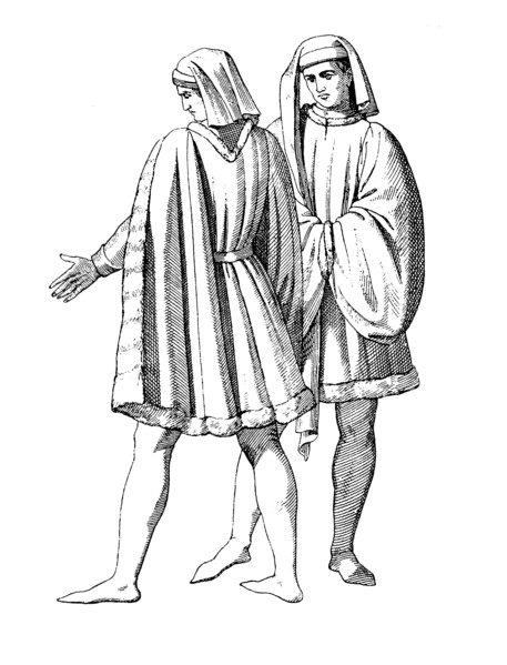 Costume of the men at Florence in the beginnung of the 15. century