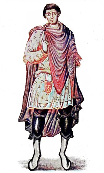Frankish prince from the second half of the 9th century
