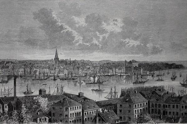 The city of Kiel in Germany