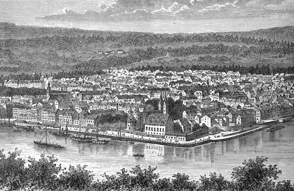 The city of Koblenz
