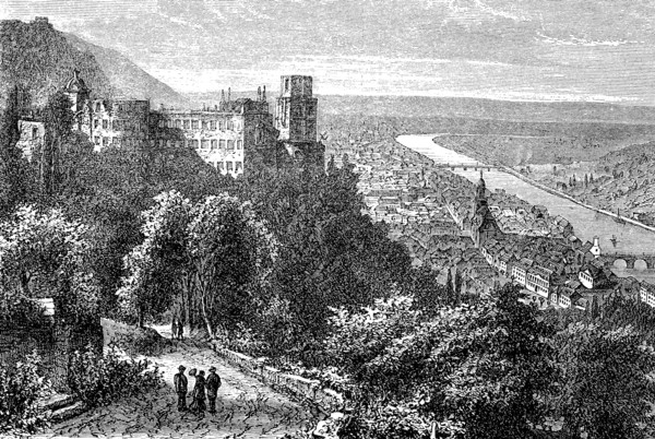 The city of Heidelberg