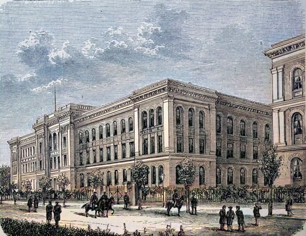 Artillery school and engineering school in Charlottenburg