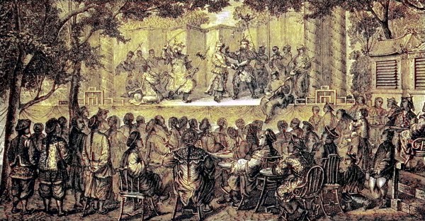 A theater performance in Beijing