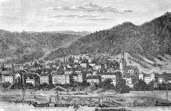 Schandau on the Elbe