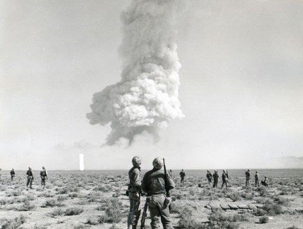 Pfc Jack Wilson and Sgt. Glenn Poth, 1952