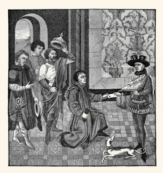 News of the Death of King Pepin