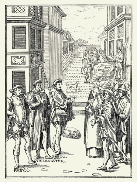 Sale by the Tow-Crier