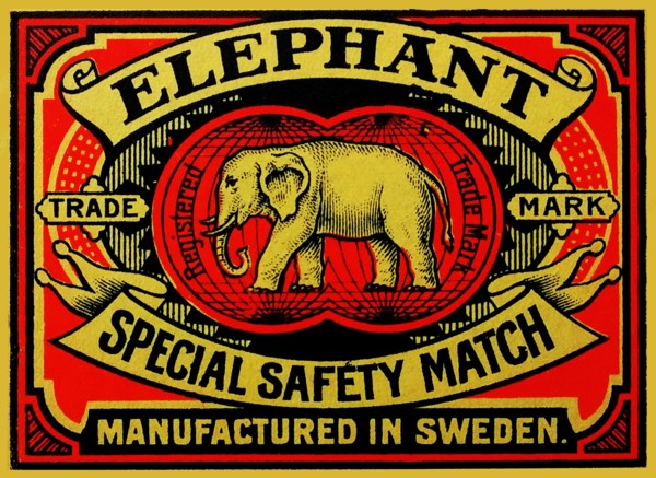 Elephant Special Safety Match