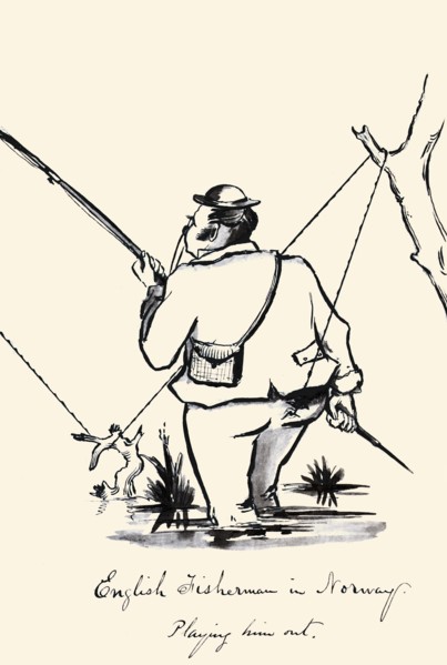 English Fisherman in Norway