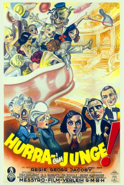 Hurra ein Junge