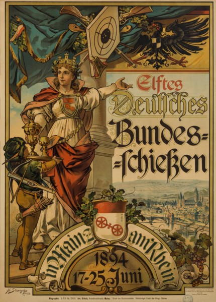 11th Schutzenfest Mainz von Rhein