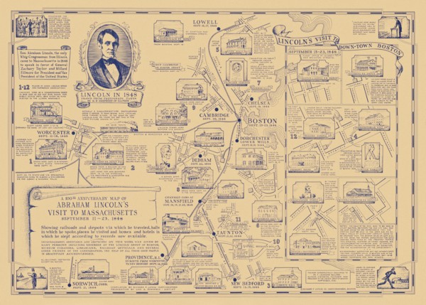 Abraham Lincoln's Visit to Massachusetts