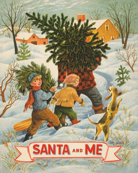 Santa and Me - New Tree