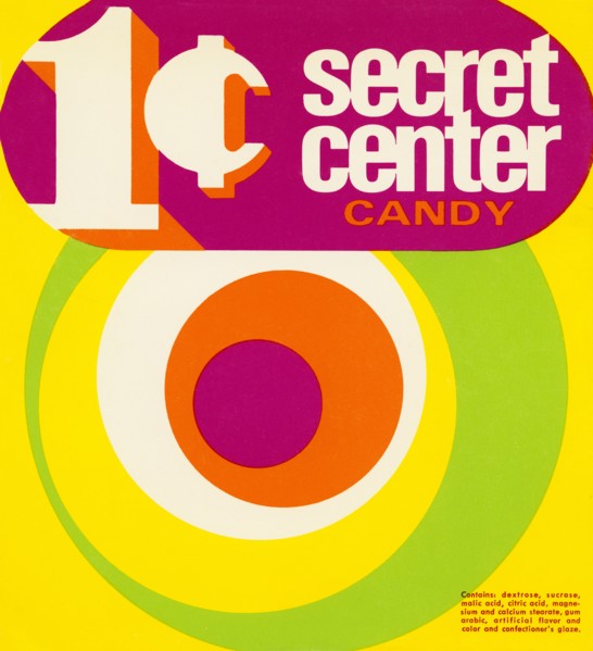 Secret Center Candy