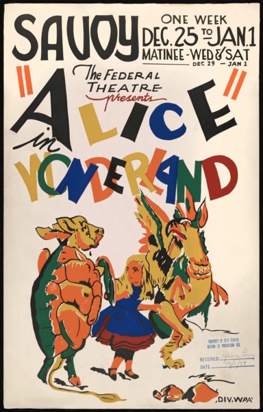 WPA Alice in Wonderland