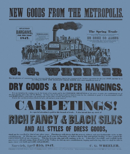 New Goods from the Metropolis