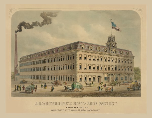 J.O. Whitehouse's boot and shoe factory