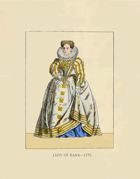 Lady of Rank 1595