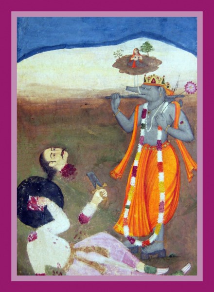 The boar avatar Varaha