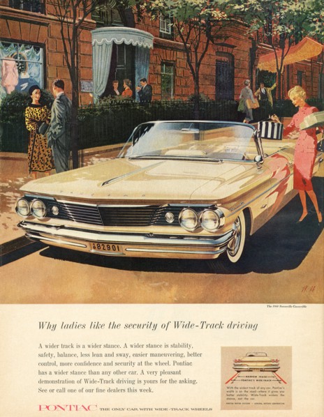 1960 Pontiac Bonneville Ad