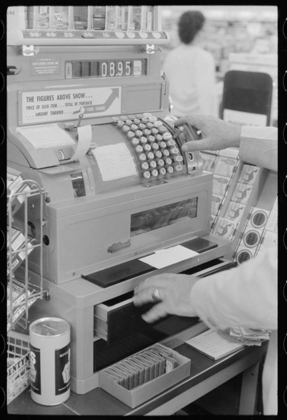 Close-up Of Cash Register