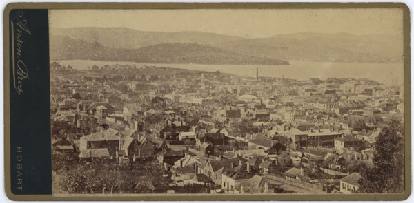 Panorama of Hobart from West Hobart