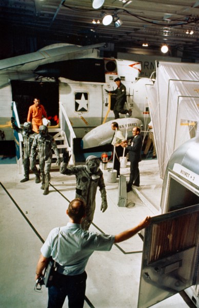 The Apollo 11 crewmen