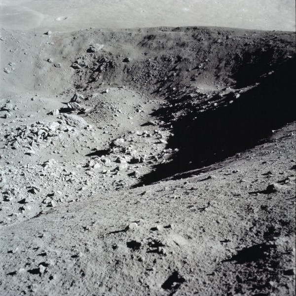 A view looking into Shorty Crater