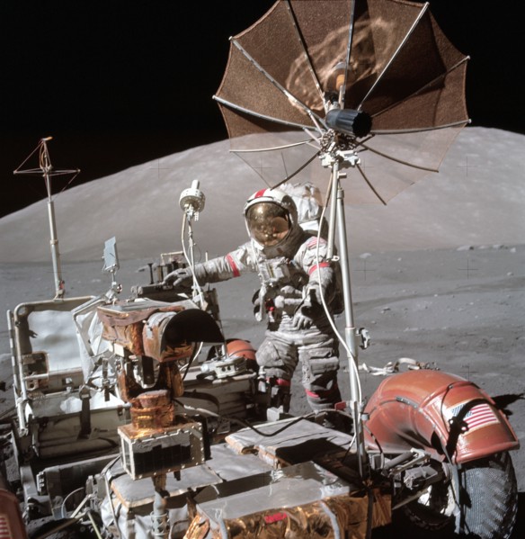 Astronaut Eugene A. Cernan