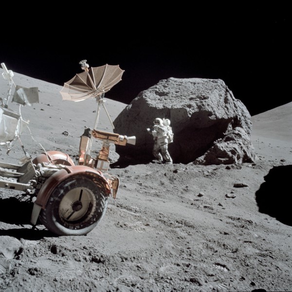 Scientist-astronaut Harrison H. Schmitt